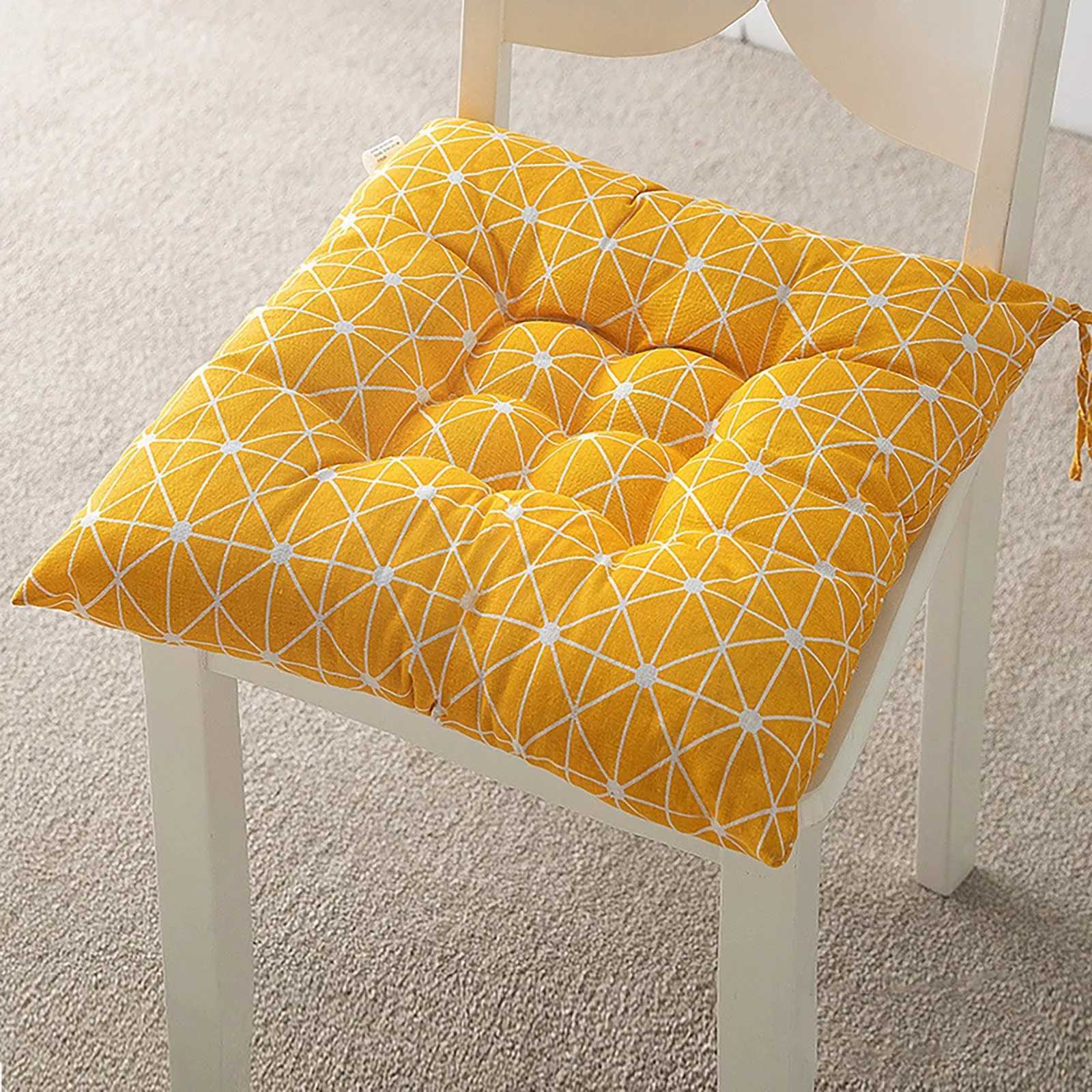 Square Chair Cushion Seat Cushion With Anti-skid Strap Indoor And Outdoor Sofa Cushion For Home Office Car C251121