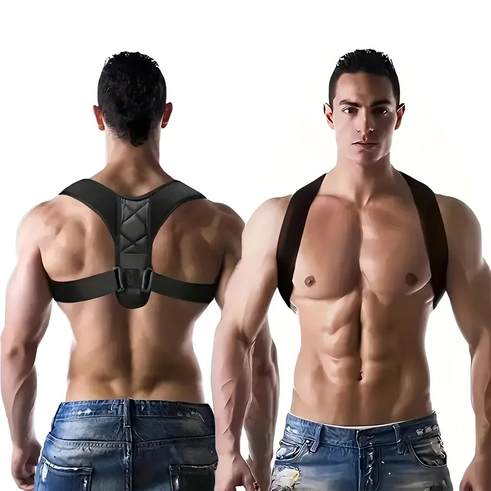 Adjustable Back Shoulder--Posture Corrector Belt Clavicle Spine--Support Reshape Your Body Home Office Upper Back Neck Brace 251113
