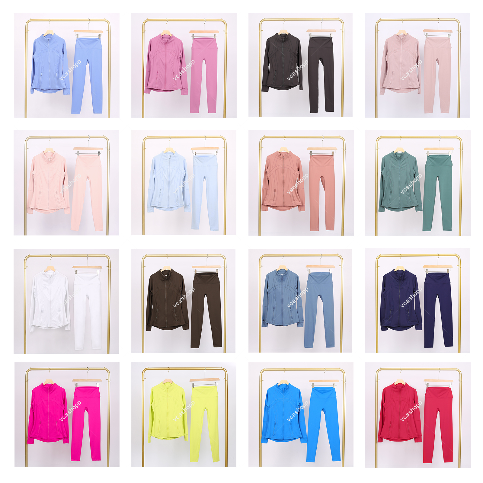Yoga jackets, leggings, women&#039;s sports jacket sets, fitness quick-drying sportswear sets, zip-up sweatshirts, sportswear and other items are selling well 008