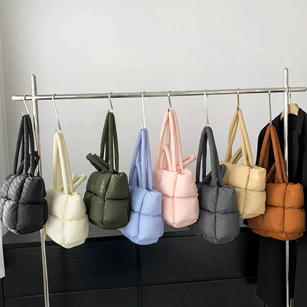 Lightweight Winter Down Shoder Purse Large Quilted Trendy Making Bag Feel Cfortable Inside Brown Y251121