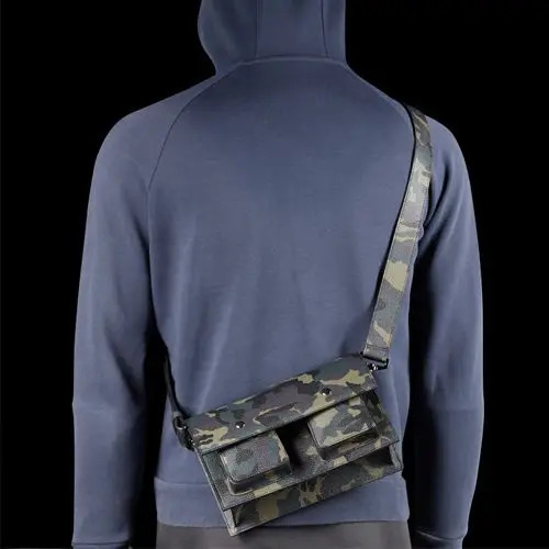 Fashion Camouflage Mens Handbags Pu Leather Male Shoulder Bag Men Crossbody Bag Messenger Bags 251119