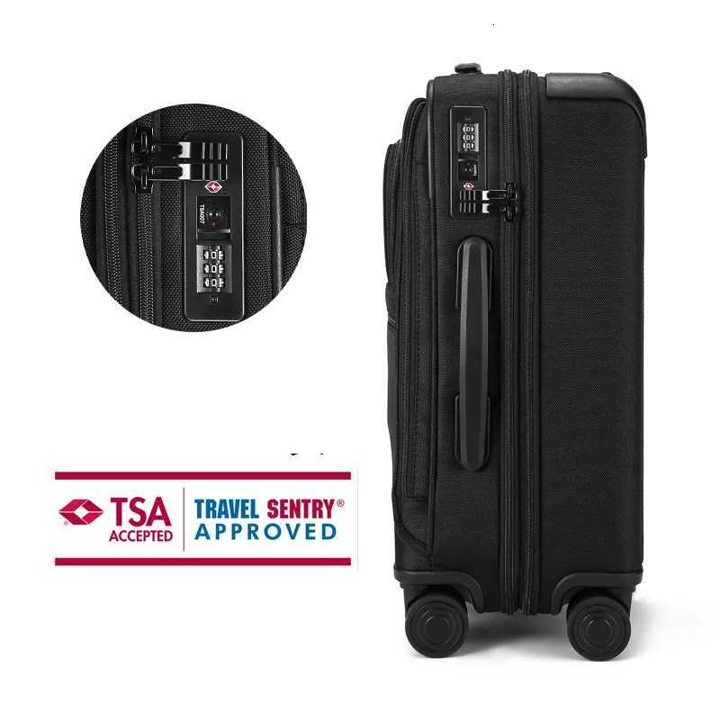 German ballistic nylon travel luggage Oxford cloth canvas suitcase bag universal wheel password lock business boarding case K251120