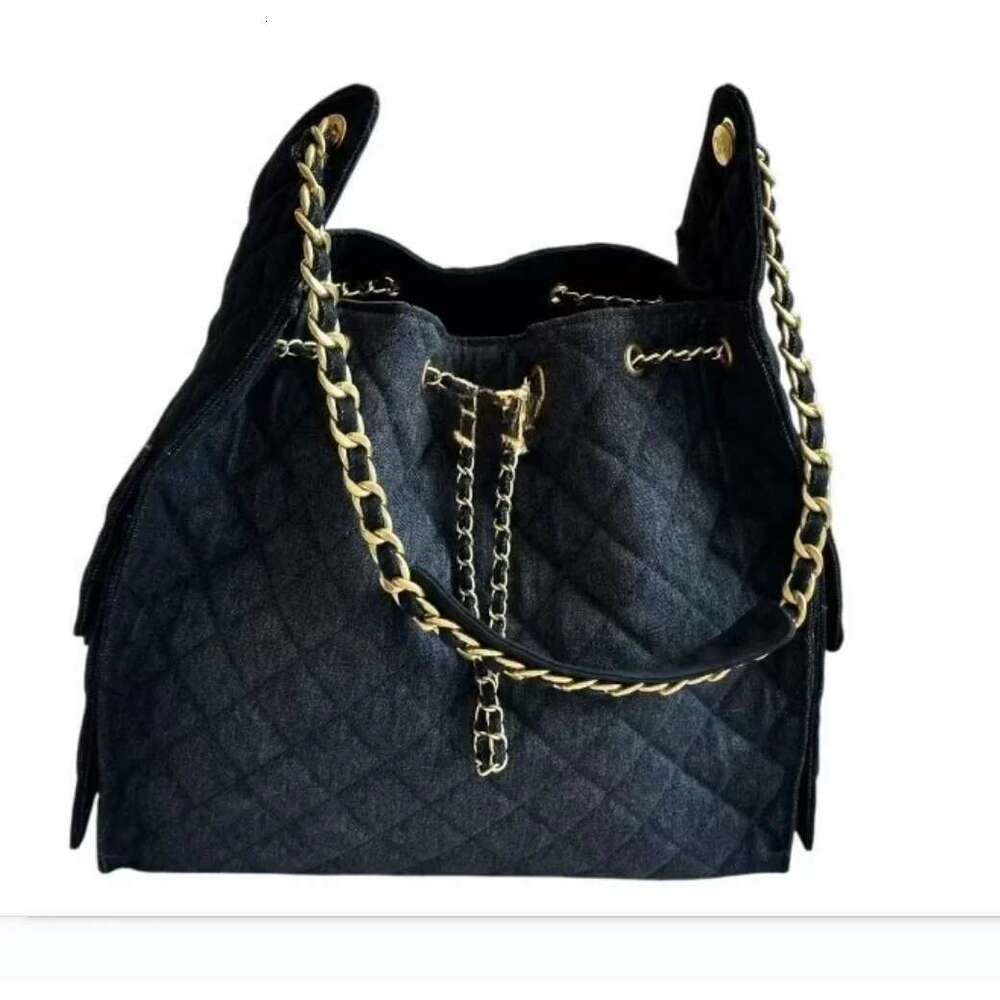 Designer Bag 2025 Denim Embroidery Shopping Bag Super Soft And Skin Friendly Feeg Is Particularly Good Inside The Same Quality Denim Fabri