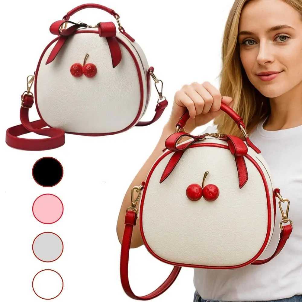 Messenger bag ladies new arrival small size simple cherry design shoulder bag small backpack tote bagT251121