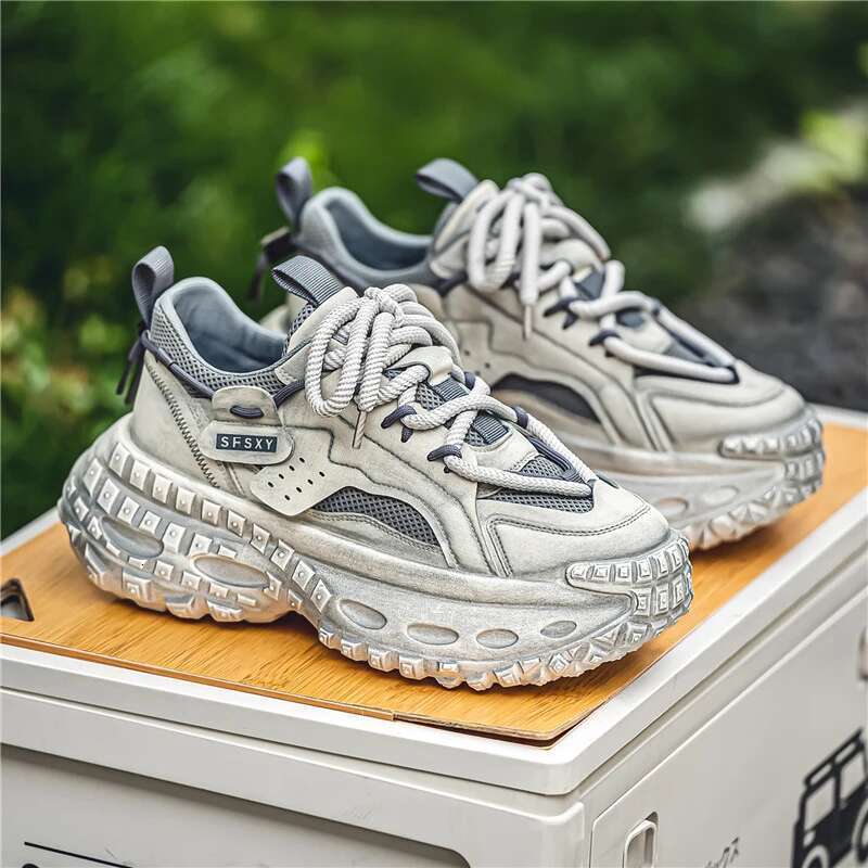 designer sneakers New Summer Outdoor Men's Casual Sneaker Shoes for Men Sports Thick Bottom Breathable Mans Loafers Popular Model Male Sneakers