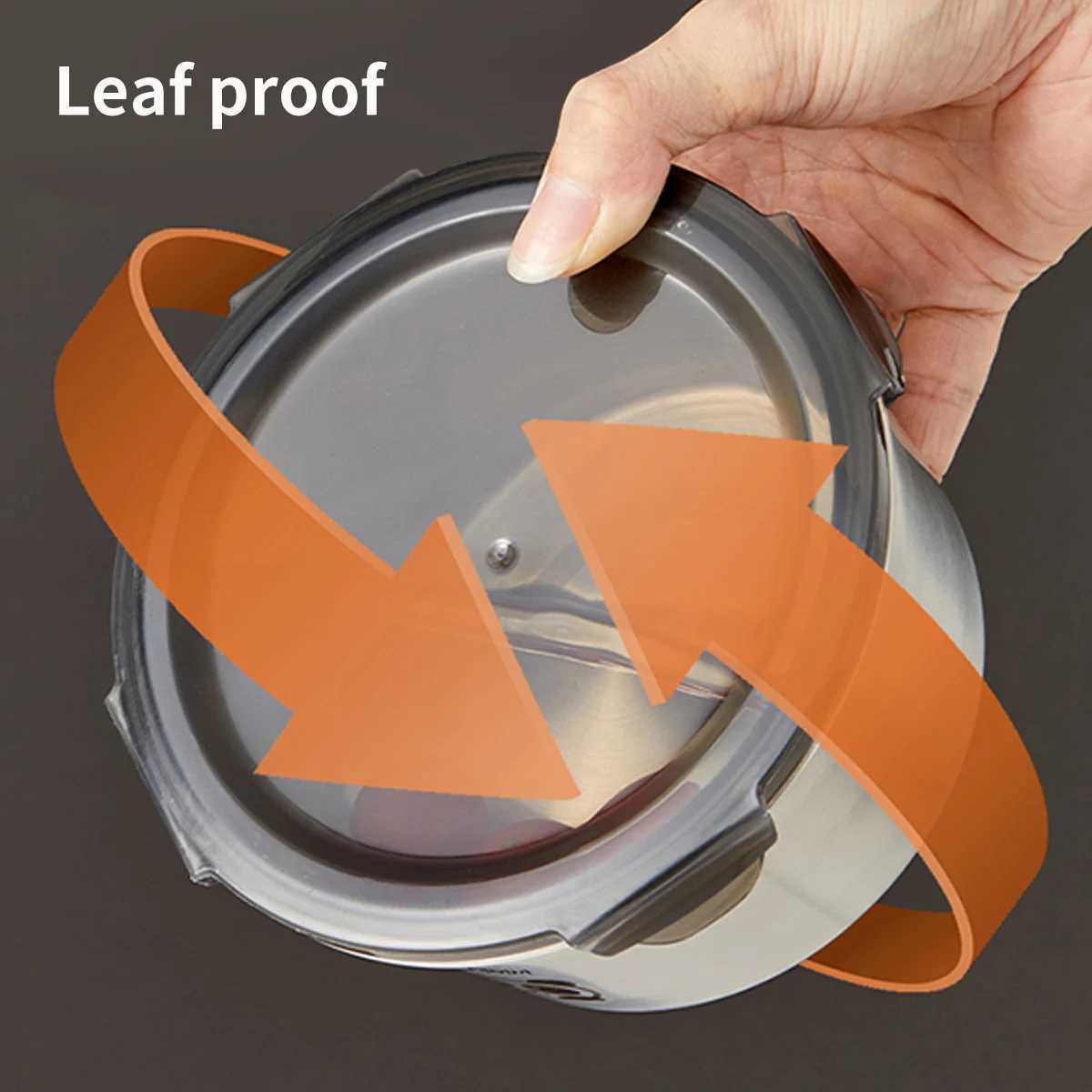 WORTHBUY 304 Stainless Steel Sealed Food Container Stackable Fridge Fruit Vegetable Meat Fresh-keeping Box MicrowaveOven SafeM251121