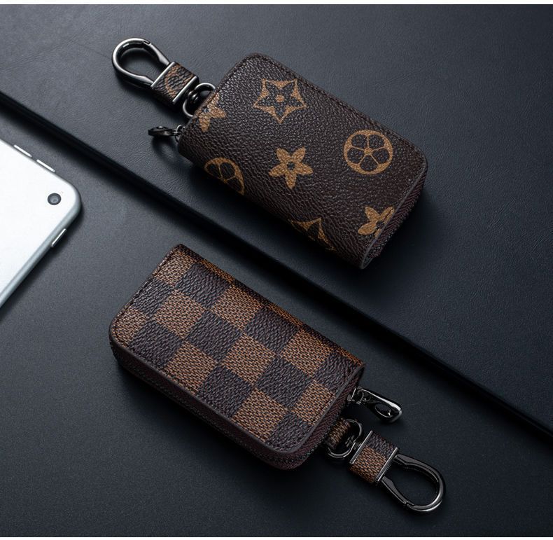 Car Key Protective Case Key Bag Mens Compact Ultra-Small Multi-Functional High-End Leather Case Large Capacity Car Key 2026