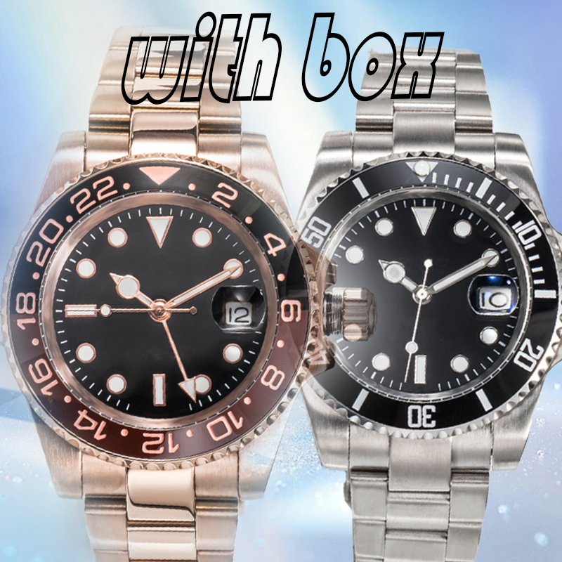 Men's high-end luxury watch designer watch automatic mechanical ceramic watch all stainless steel sapphire glass 41mm men's watch