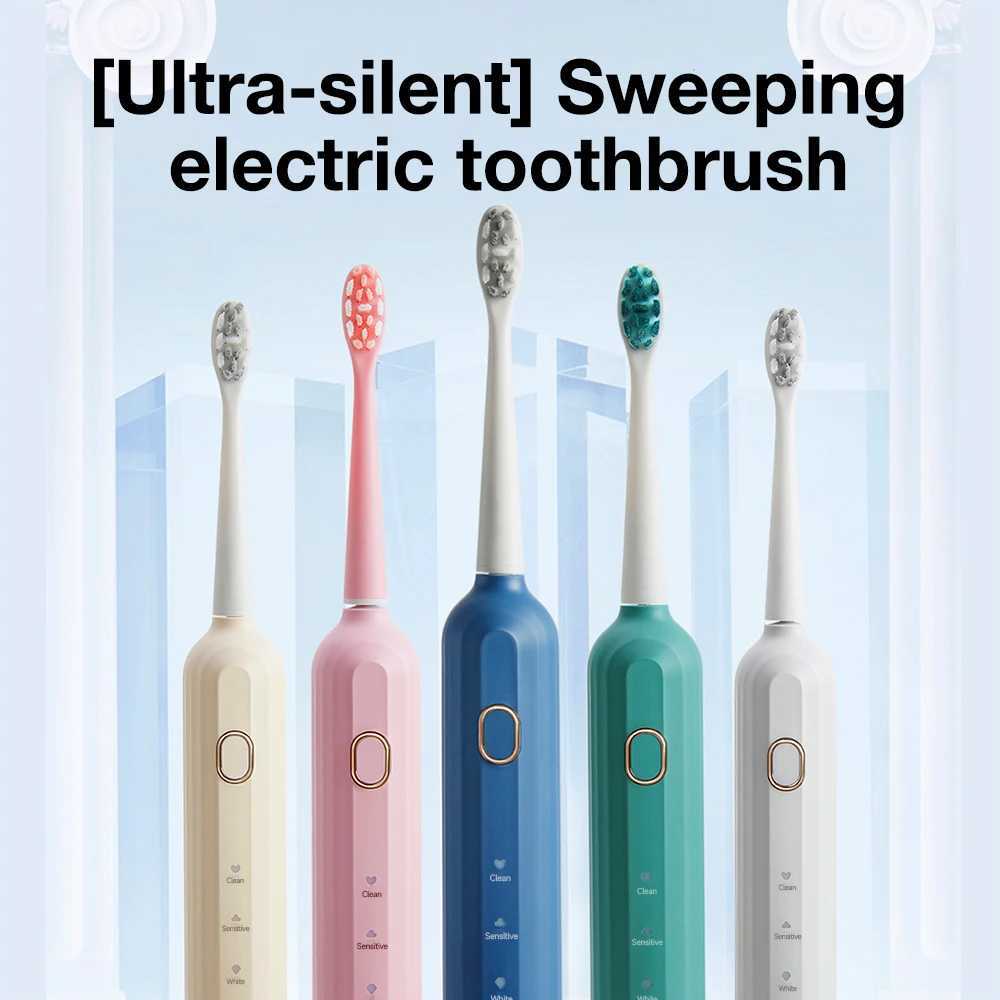 Sonic Electric Toothbrush for Adults lPX7 Waterproof 50 sweeping vibration UsB Rechargeable High Frequency cleaning C251121