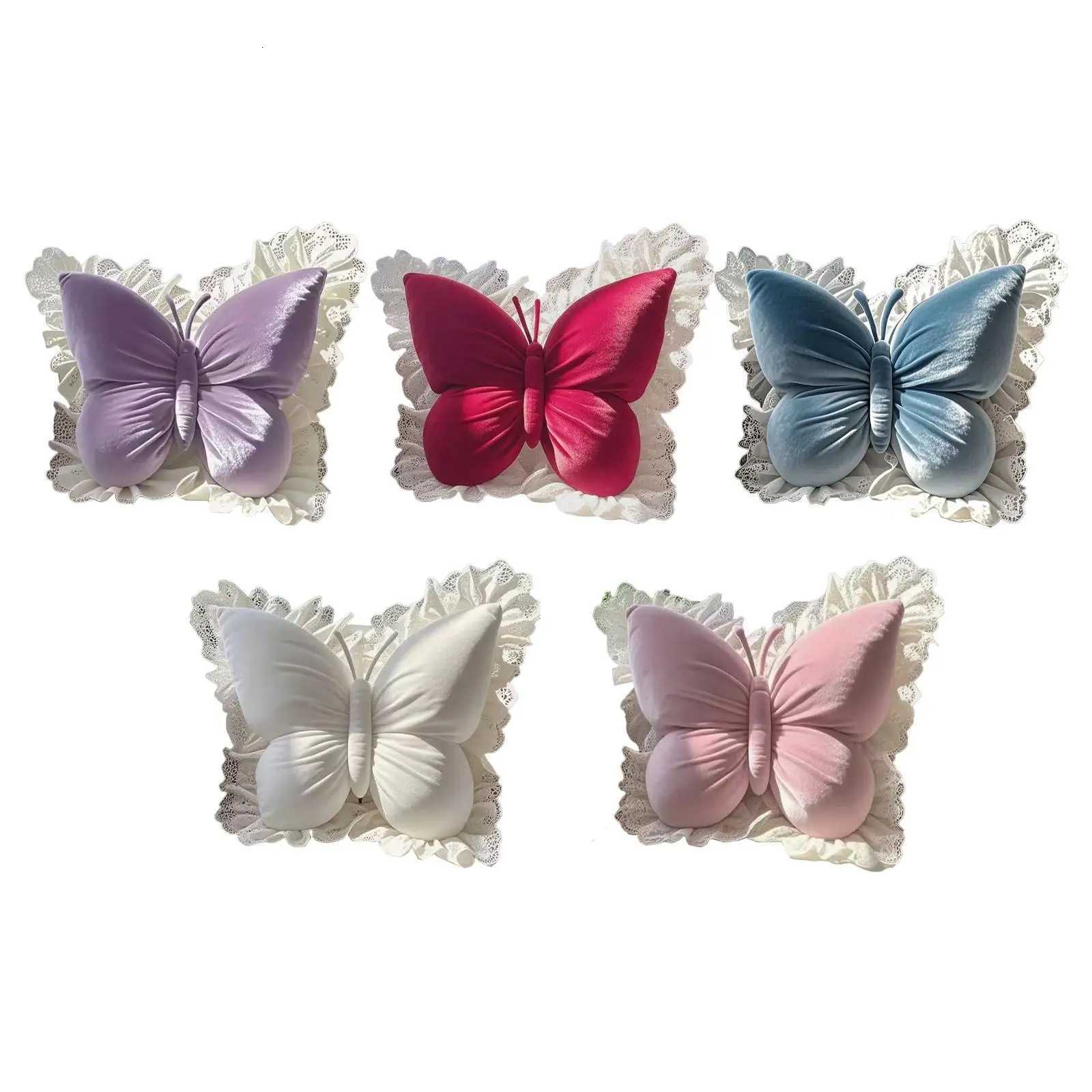 Butterfly Shaped Waist Support Home Decor Crafts Back Cushion Sofa Cushion for Office Sofa Bedroom Auto Seat Farmhouse C251121