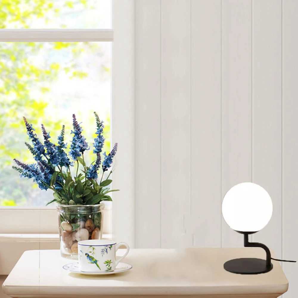 Modern LED Table Lamps Gold Galss Lights Bedside Reading Desk Lamp Table Light Fixture Bedroom Hotel Home Decoration Desk Lights C251121