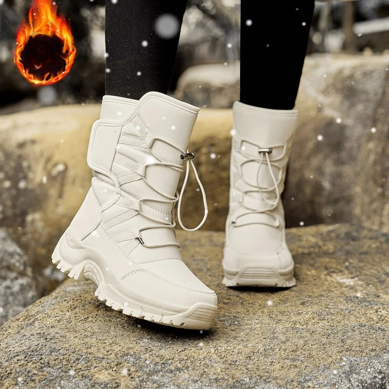 Winter Women Snow Boot Plush Fashion Antislip Comfortable Soft Breathable Casual Shoes Outdoor Sports 251121