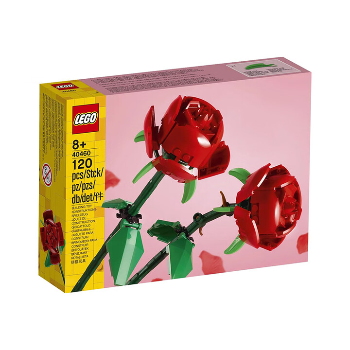 LEGO Flower Plants ICONS Series Puzzle Building Blocks Gift for Boys and Girls 40460 Roses