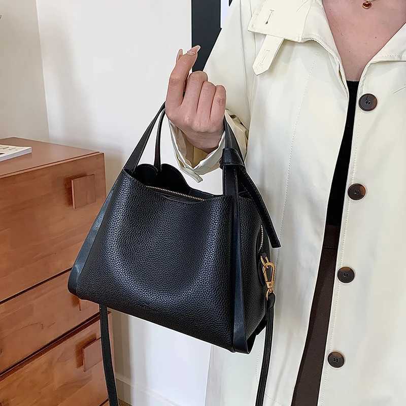 Classic Style Bucket Top-handle Bags For Wen Mti Cpartments Large Capacity Shoder Crossbody Bag Elegant Luxury Handbags Y251121