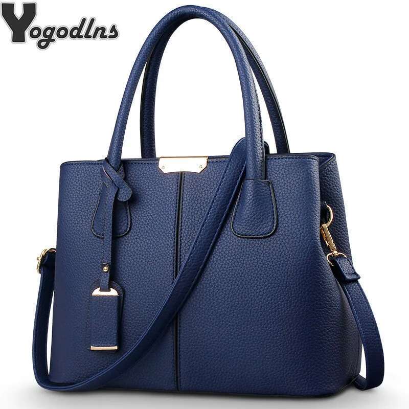 Women PU Leather Handbags Ladies Large Tote Bag Female Square Shoulder Bolsas Femininas Sac New Fashion Crossbody Bags Bag