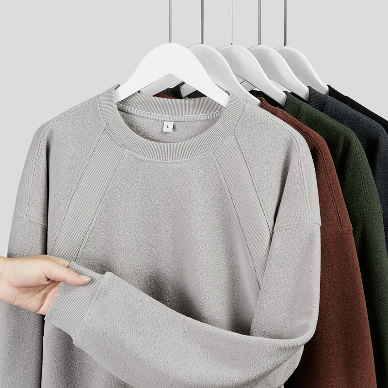 F7717 Sweatshirts for men spring 2025 new styles for inner wear loose heavyweight