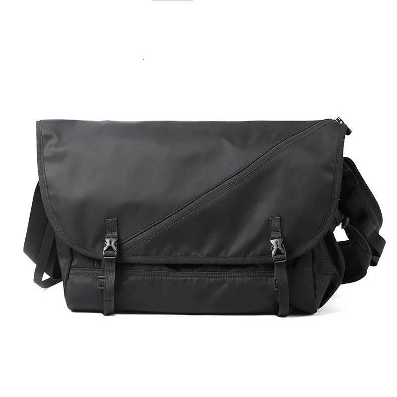 Fashion Men Shoder Crossbody Bag Canvas Messenger Bag Functial Backpack Waterproof Cmute Handbags Canvas Small Sahels M Bags Y251121