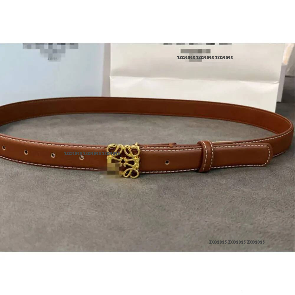 Loewebelt Designer Fashion New Female Net Red L Home Smooth Buckle Small Lychee Pattern Personalized Girls Live Broadcast Decoration Belt ca3