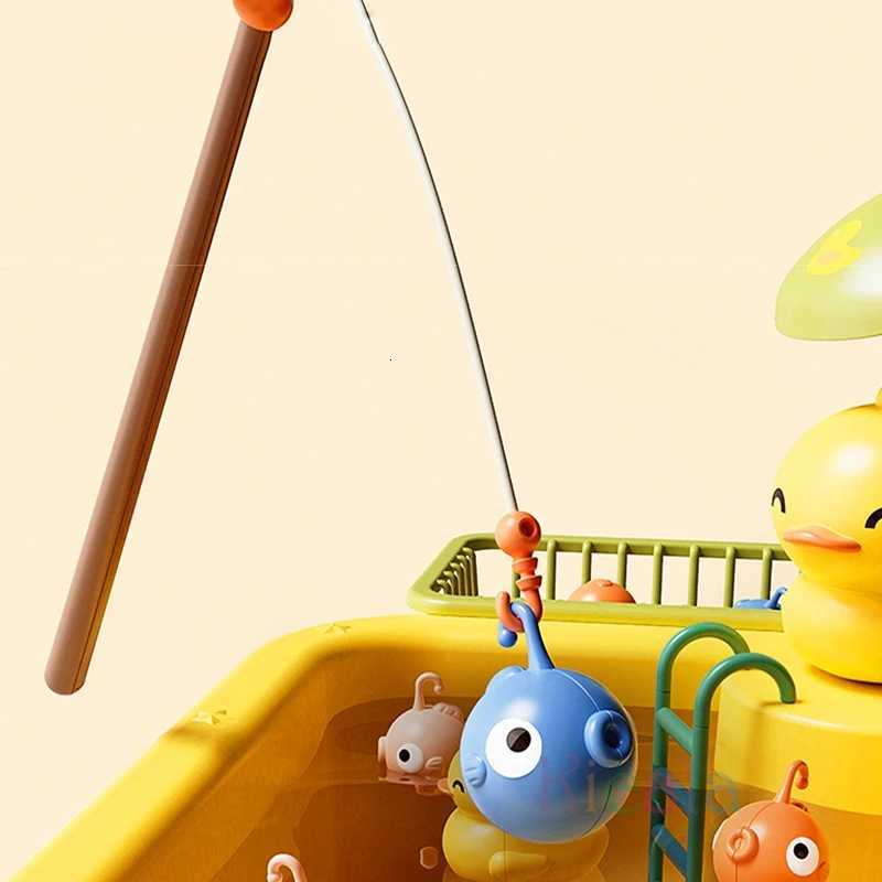 Kids Kitchen Sink Toys Electric Dishwasher Playing Toy With Running Water Pretend Play Food Fishing Toy Role Playing Girls Gift X251121