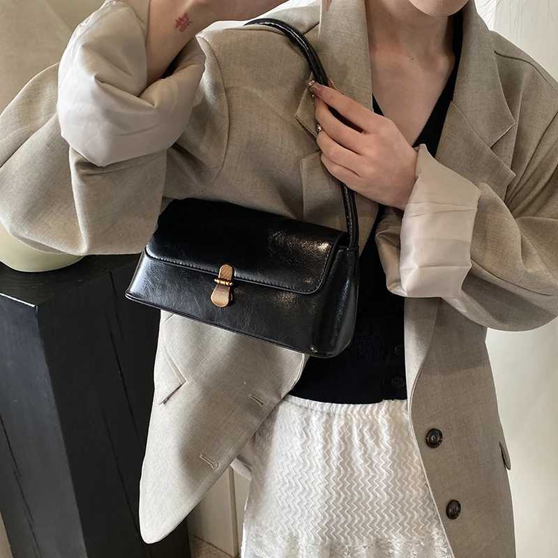 MOODS Wen Underarm Shoder Bag Flap Shape PU Leather Pure Color Armpit Bag 2024 New Luxury Designer Purses And Handbags Y251121