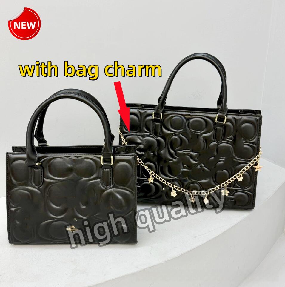 Luxury maggie tote bag designer bag women leather handbag black white brown sac luxe formal classic crossbody shoulder bags designer women bag with chain xb08