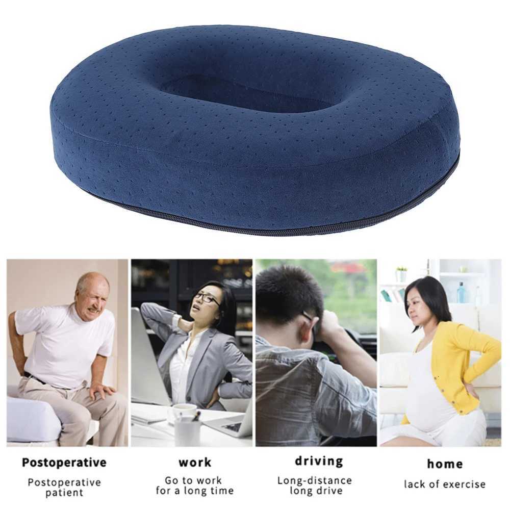 Memory Foam Comfort Donut Ring Chair Seat Cushion for Pregnant Woman Sedentary People Travel Office Pain Hot Sale C251121