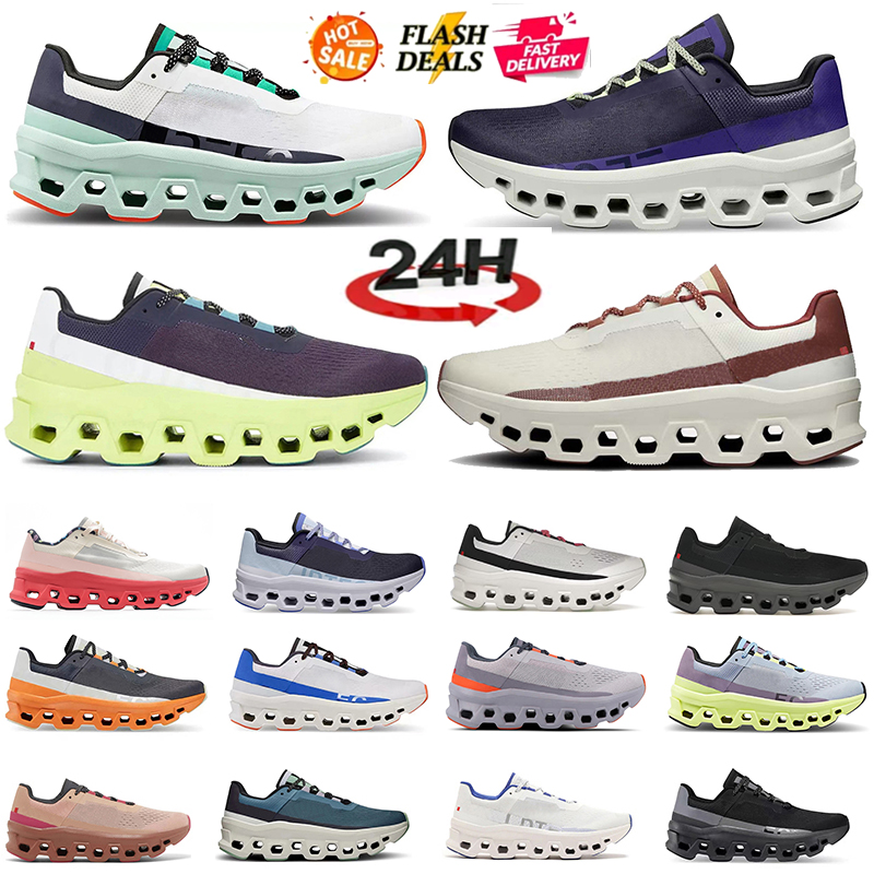 Designer shoes Mens trainers monster x2 Running shoes Moon foam frost black Acai Purple Lavender Black Magnet sneakers womens Outdoor casual shoe size 36-45