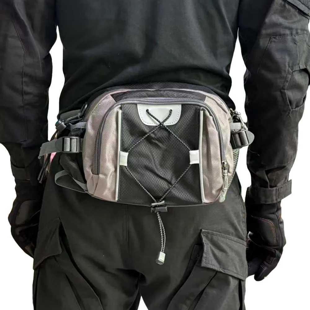 Fashion Mti-functial sports water bottle waist bag mens and wens universal running backpack outdoor hiking waist bag Y251121