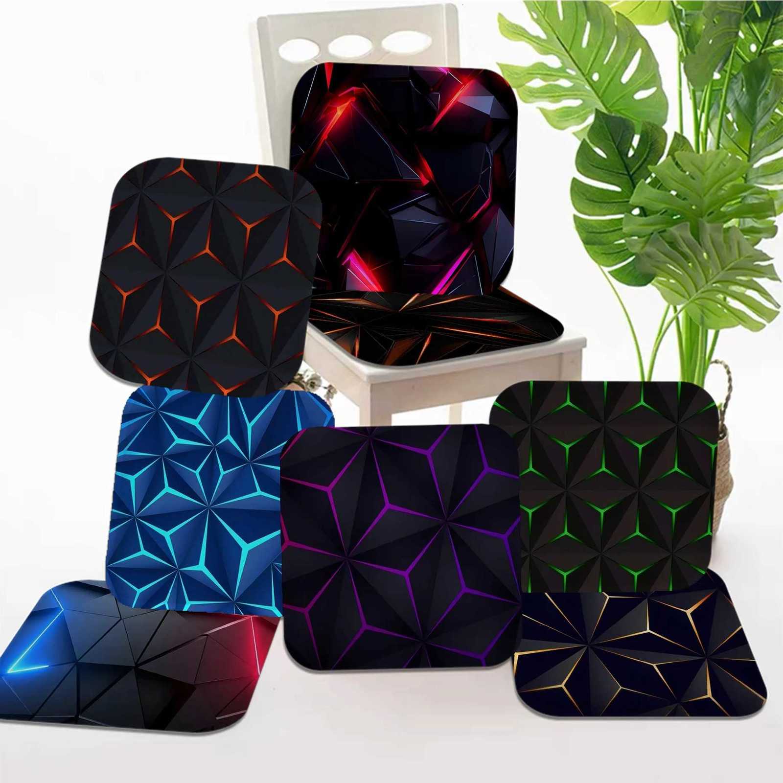 Geometric Simplicity Multi-Color Chair Mat Soft Pad Seat Cushion For Dining Patio Home Office Indoor Outdoor Garden Buttocks Pad C251121