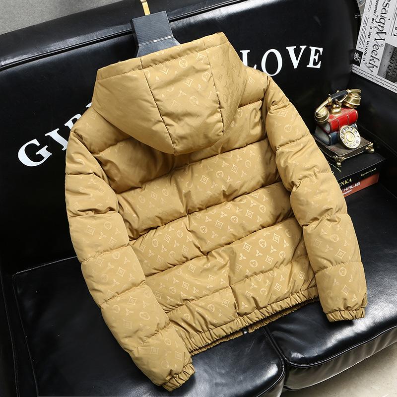 Men's Down Luxurious Design Business High-quality Filling Cotton Warmth Cross-border Cotton-padded Coat Foreign Trade Winter Thickened Jacket Plu