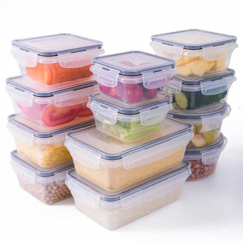 Airtight Food Storage Container with Lid Leak Proof Snap Lock BPA Free PlasticM251121