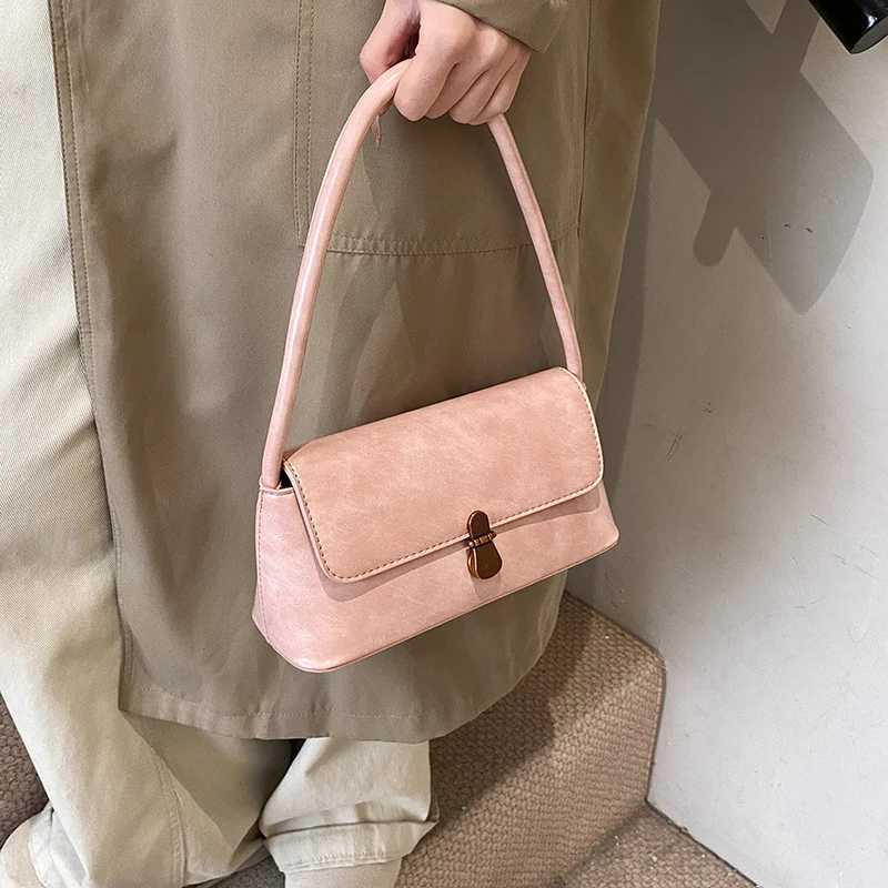 MOODS Wen Underarm Shoder Bag Flap Shape PU Leather Pure Color Armpit Bag 2024 New Luxury Designer Purses And Handbags Y251121