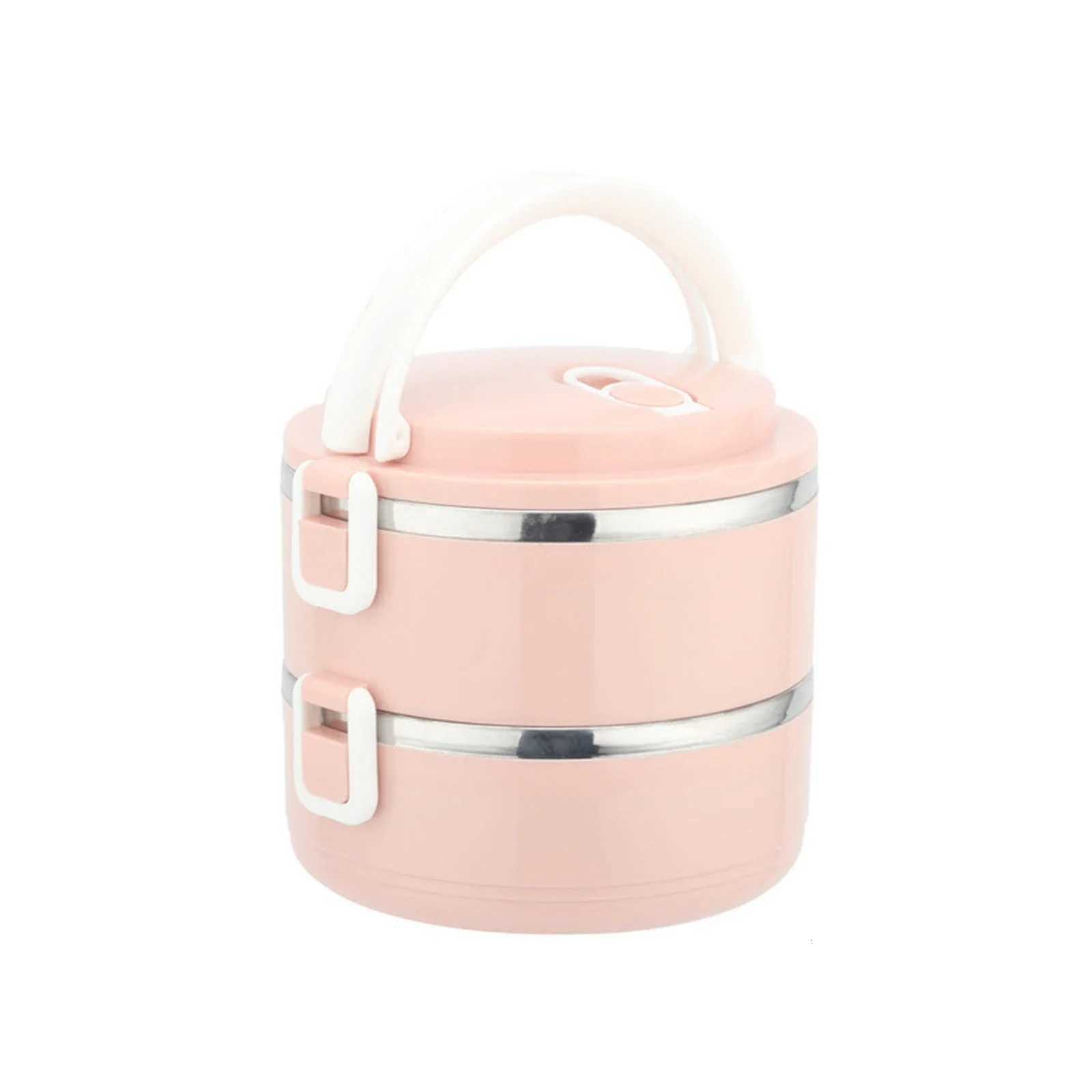 Lunch Box with Lids Microwaveable Multifunctional with Handle Household Large Food Container for Work SchoolM251121