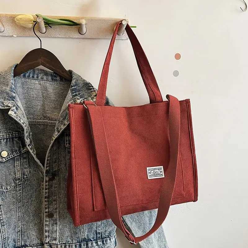 Corduroy Crossbody Tote Bag Womens Square Crossbody Bag Casual Tote Bag Shoulder Bag Travel Organiser BagT251121