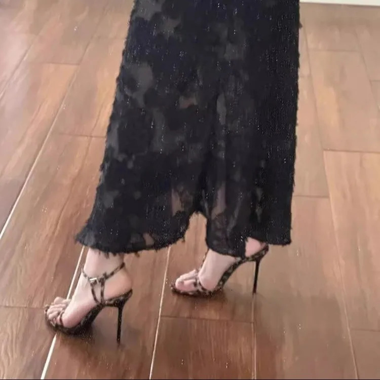 Womens High Heels Casual Slingback Pointed Toe Sandals Feminine Sexy 2025 High Heels Summer Dress Party Sandals Women 251119