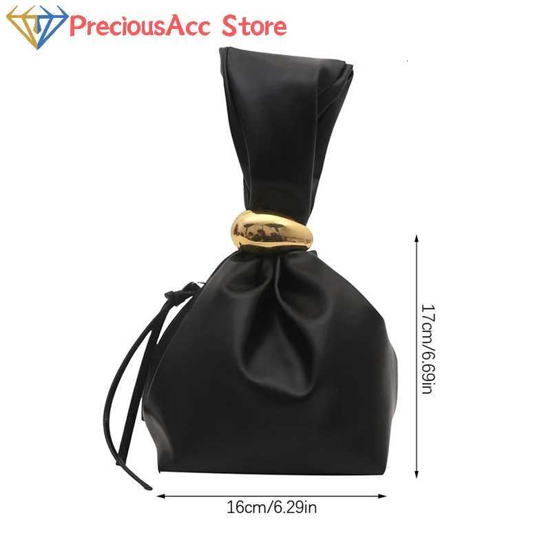 Mini PU Leahter Underarm Pleated Cloud Bag For Wen 2025 Fi Designer Fem Bucket Shoder Bag Handbags And Purses Y251121