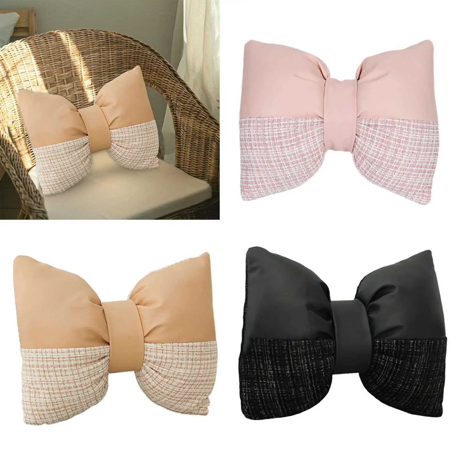 Bow Shaped Sofa Creative Novelty Ornament Aesthetic for Couch Living Room Sofa Office Chair Home Decoration C251121