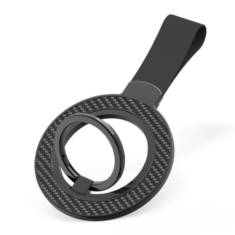 Magsafe magnetic mobile phone ring double-sided magnetic desktop bracket, metal material ultra-thin shape
