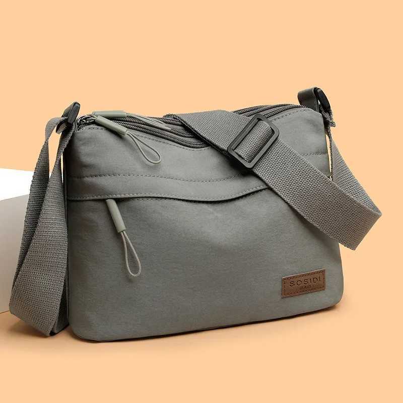 3 Main Pockets High Capacity Shoulder Crossbody Bag For Women Multi-pocket Purse Handbag Suitable For Mothers ShoppingT251121