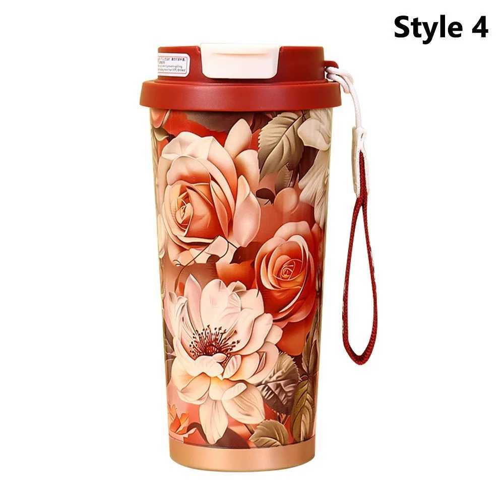 New 530ml Coffee Double-layer with Handle Thermal Mug Stainless Steel Reausable Insulated Cup Travel L251121G7YF W260226