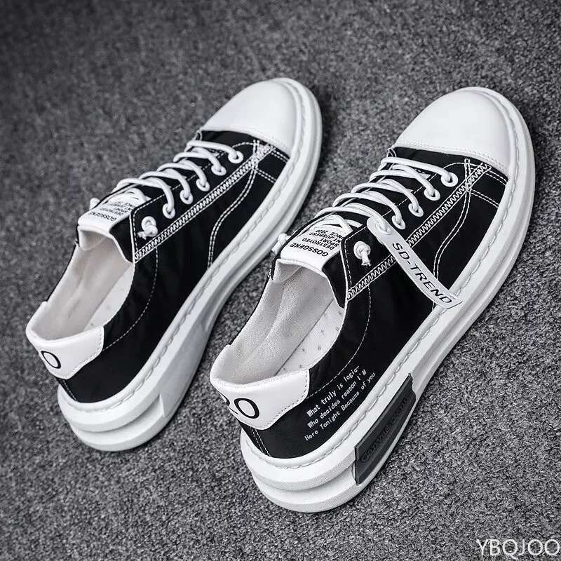 designer sneakers New Arrival Canvas Summer Breathable Comfortable Men Sneakers Casual Walking Flats Lace-up Fashion Man Vulcanized Shoes