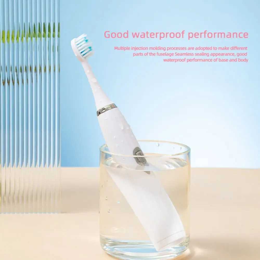 Soft Bristle Sonic Electric Toothbrush Waterproof Portable Adult Electric Toothbrush Intelligent Effective Oral Care C251121