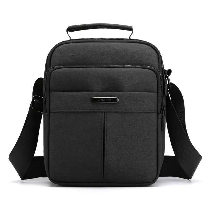 Personal Pocket Shoulder Bag Casual All-match Business Mens Bag Vertical Waterproof Oxford Cloth One-shoulder Diagonal BagT251121