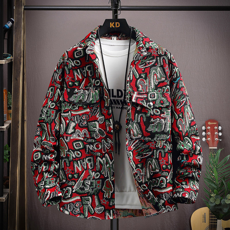free shipping designer Men's Jackets outdoor casual Spring and Autumn coat fashion red Versatile Outerwear