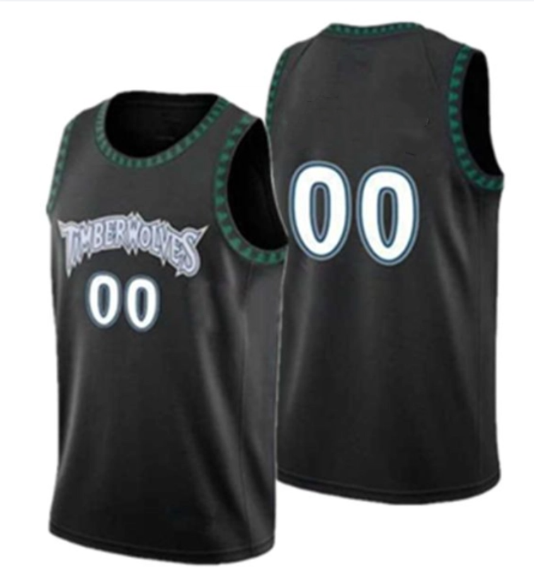 Anthony Edwards Basketball Jerseys MIN Timberwolven Naz Reid Donte DiVincenzo Julius Randle Jaden McDaniels Rudyy Gobert Conley Jaylen Clark Dillingha