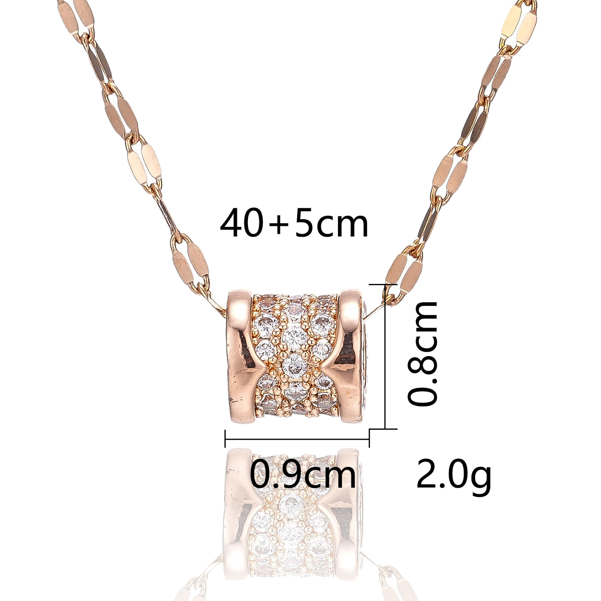 Necklace with light luxury design moissanite chain designer necklace designer necklace for woman diamond chain luxury jewelry women mens necklace bijo - view 3