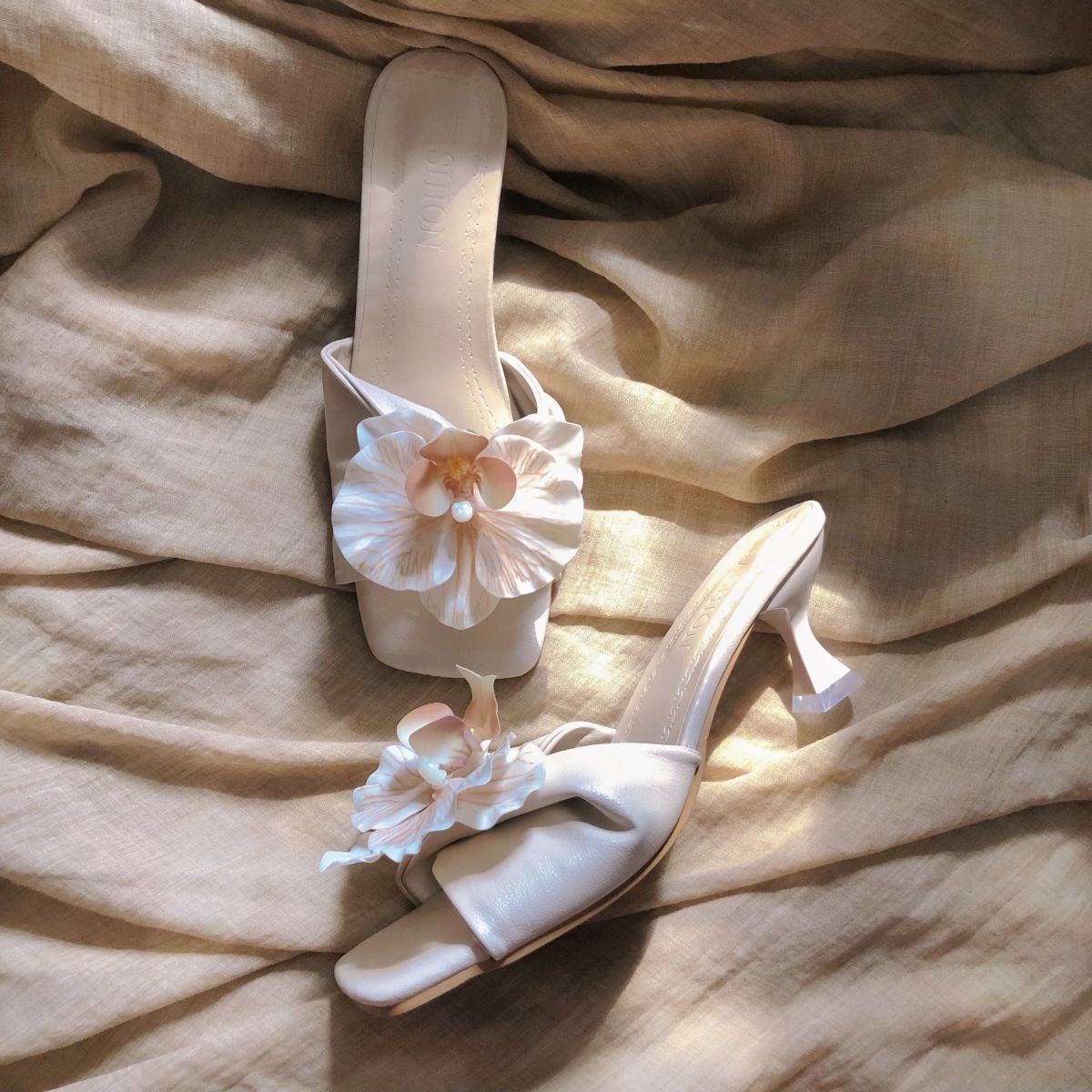 Gentle Summer Heel Sandals - Comfortable Slippers for Women