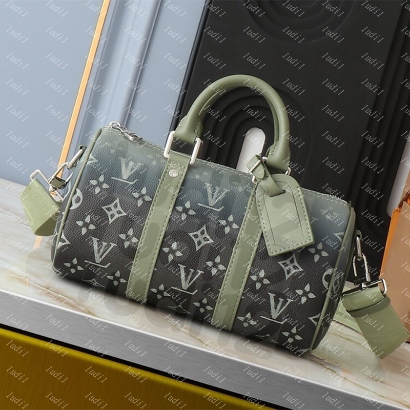 Top quality Women Shoulder Bag Designer Handbags mirror quality Crossbody Tote bags Men Luxury Keepall 25cm Eclipse Reverse leather Duffel Pillow Bags wallet