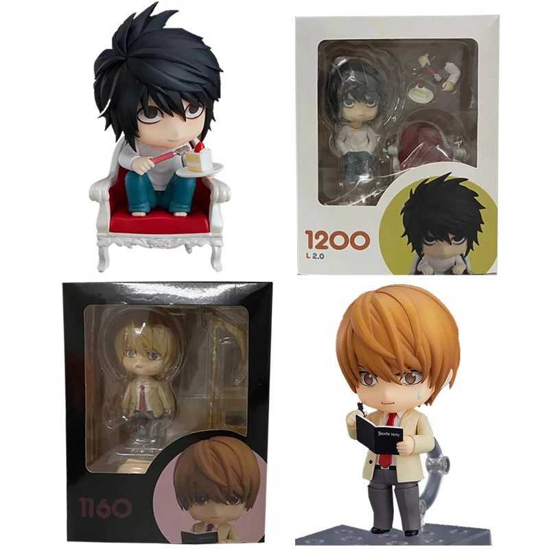 Death Note Figures 1200 Lawliet 1160 Yagami Light Action Figure Collection Toy Model Doll BirthdayGiftForChildren Decor X2511211