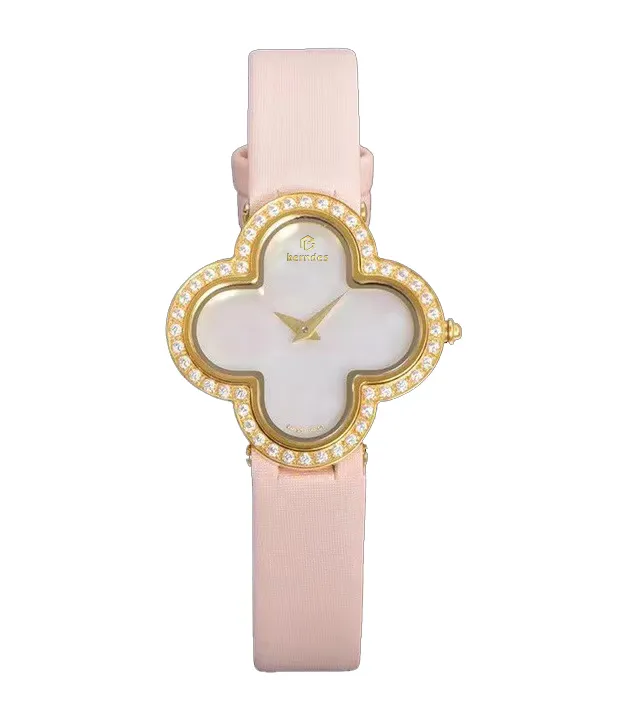 Fashion women's watch noble elegant unique appearance time meter diamond inlaid 30MM diameter suitable for evening party wear